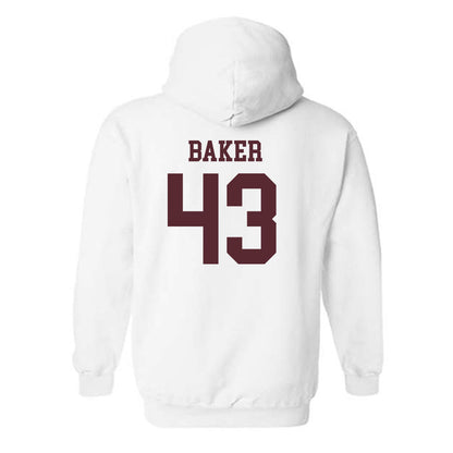 Texas State - NCAA Baseball : Caden Baker - Classic Shersey Hooded Sweatshirt-1