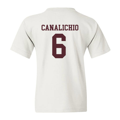 Texas State - NCAA Baseball : Will Canalichio - Classic Shersey Youth T-Shirt-1