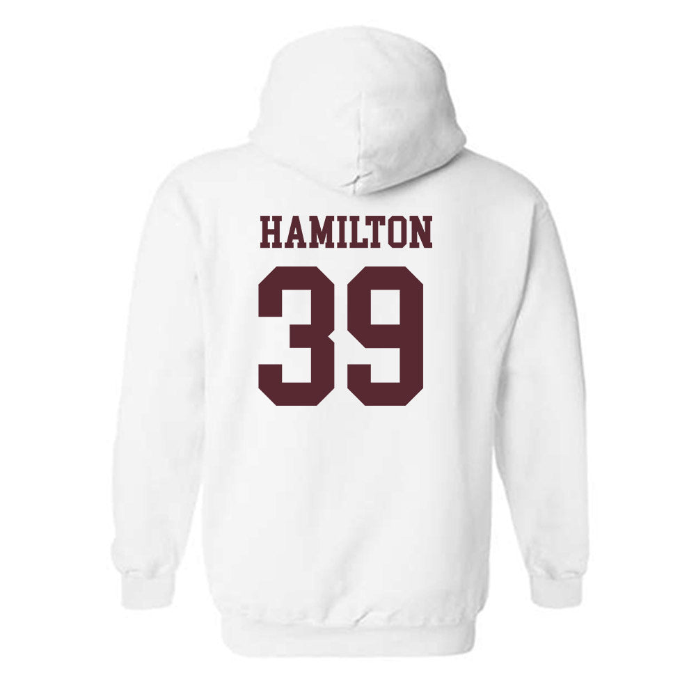 Texas State - NCAA Baseball : Maximus Hamilton - Classic Shersey Hooded Sweatshirt-1
