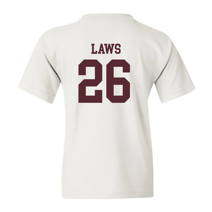 Texas State - NCAA Baseball : Carson Laws - Classic Shersey Youth T-Shirt