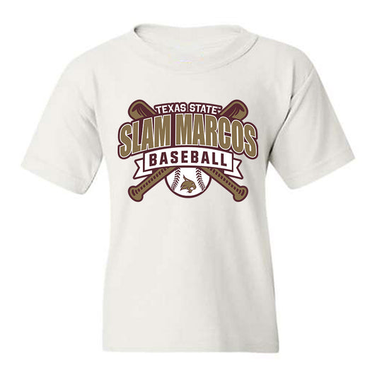 Texas State - NCAA Baseball : Shane Connell - Classic Shersey Youth T-Shirt-0