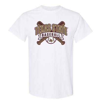 Texas State - NCAA Baseball : Davis Powell - T-Shirt Classic Shersey