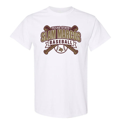 Texas State - NCAA Baseball : Will Canalichio - Classic Shersey T-Shirt-0