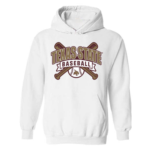 Texas State - NCAA Baseball : Matthew Tippie - Hooded Sweatshirt Classic Shersey