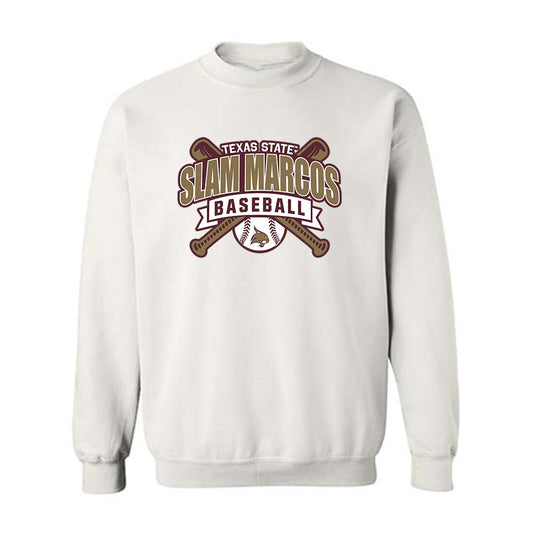 Texas State - NCAA Baseball : Taylor Seay - Classic Shersey Crewneck Sweatshirt-0