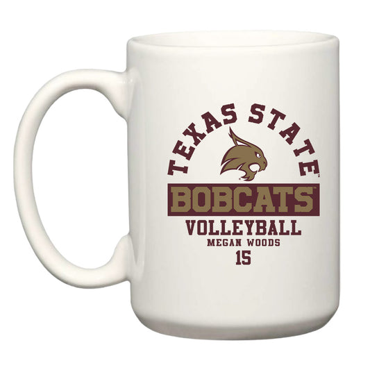 Texas State - NCAA Women's Volleyball : Megan Woods - Mug