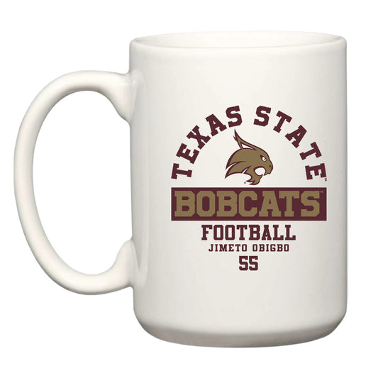 Texas State - NCAA Football : Jimeto Obigbo - Mug