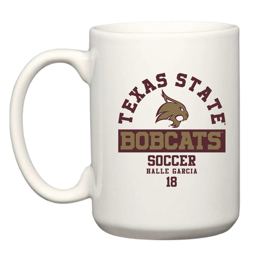 Texas State - NCAA Women's Soccer : Halle Garcia - Mug