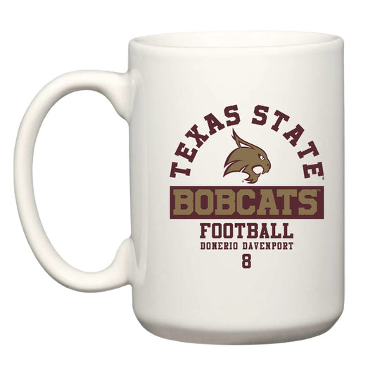 Texas State - NCAA Football : Donerio Davenport - Mug