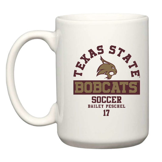 Texas State - NCAA Women's Soccer : Bailey Peschel - Mug