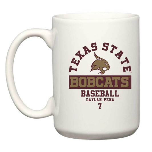 Texas State - NCAA Baseball : Daylan Pena - Mug