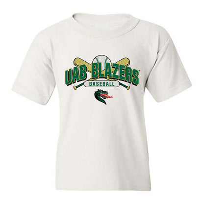 UAB - NCAA Baseball : Logan Braunschweig - Classic Shersey Youth T-Shirt-0