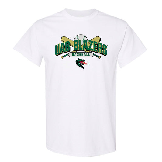 UAB - NCAA Baseball : Justin Hicks - Classic Shersey T-Shirt-0