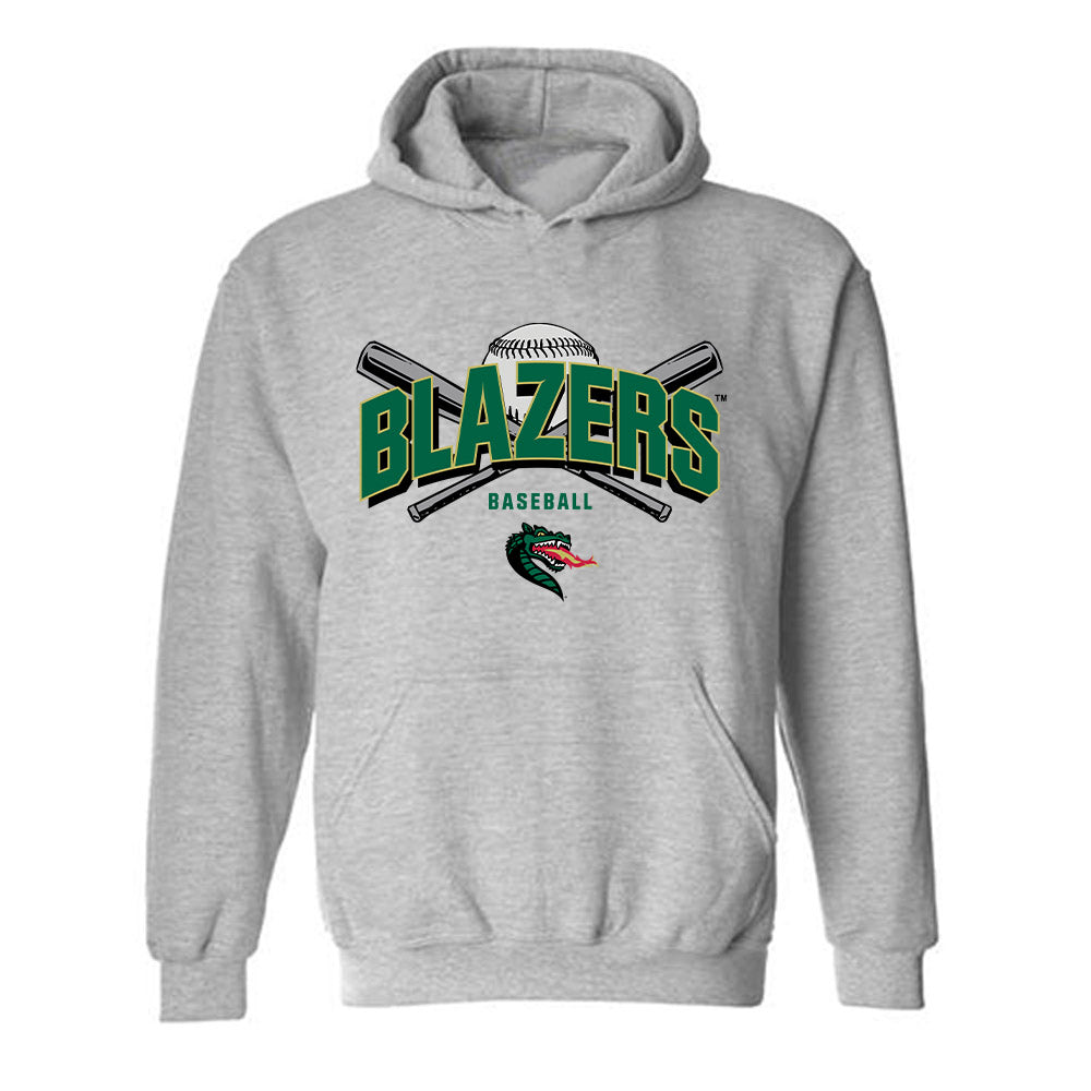 UAB - NCAA Baseball : Brooks House - Classic Shersey Hooded Sweatshirt