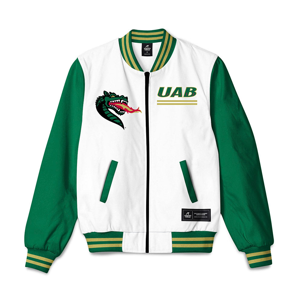 UAB - NCAA Women's Golf : Zoe Hobbs - Bomber Jacket