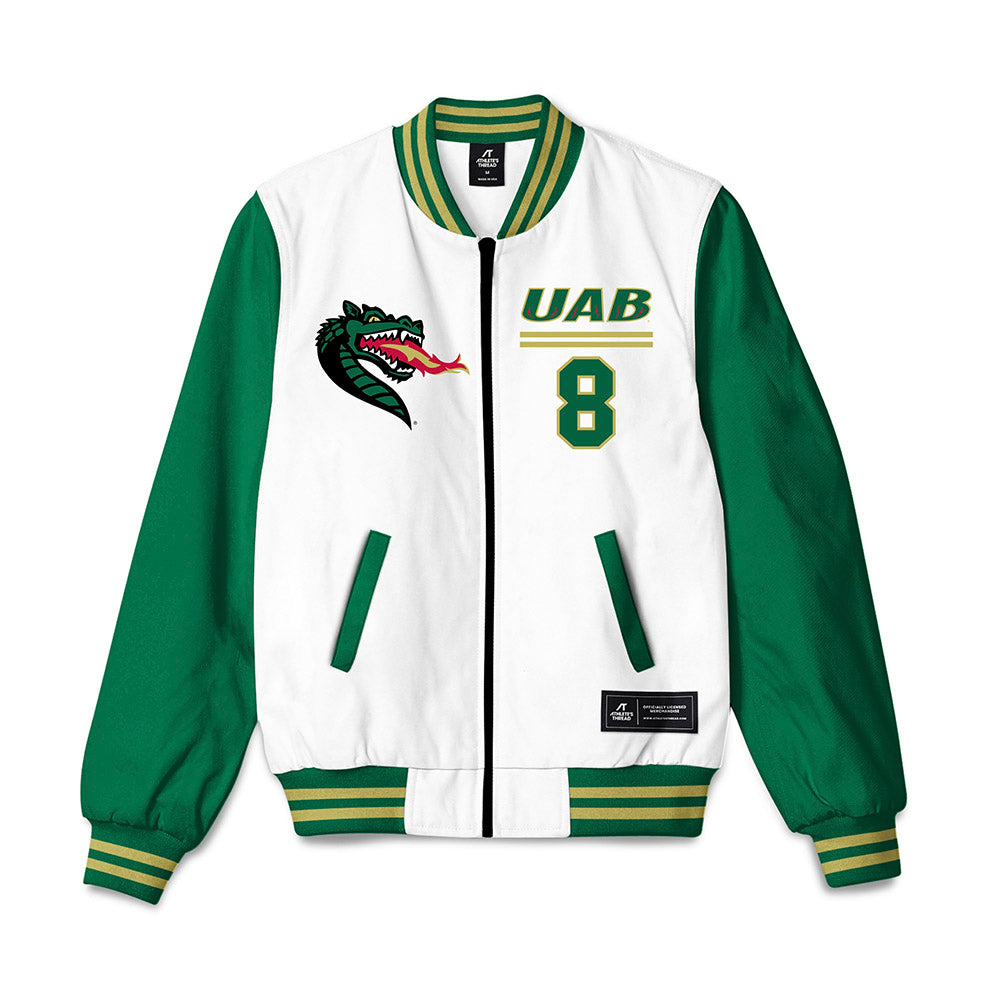 UAB - NCAA Men's Basketball : Efrem Johnson Jr - Bomber Jacket