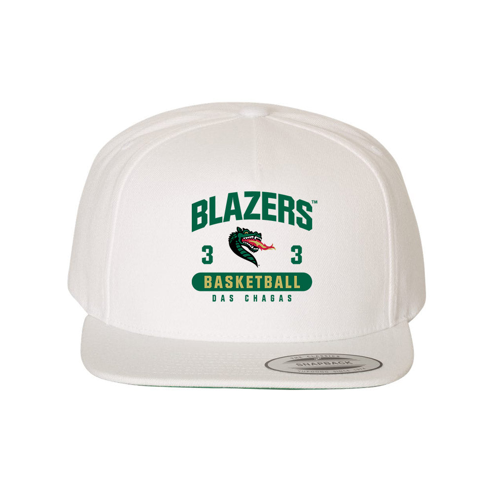 UAB - NCAA Men's Basketball : Joao Das Chagas - Snapback Hat-0