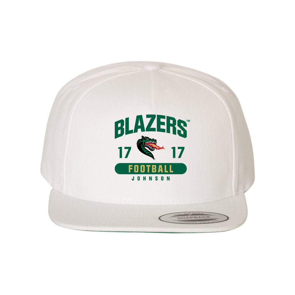UAB - NCAA Football : Zach Johnson - Snapback Hat-0