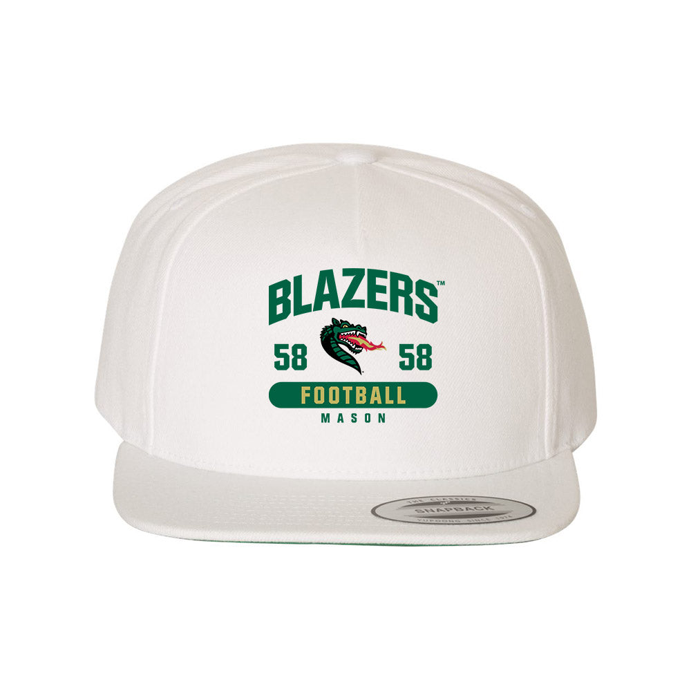 UAB - NCAA Football : JQuan Mason - Snapback Hat-0