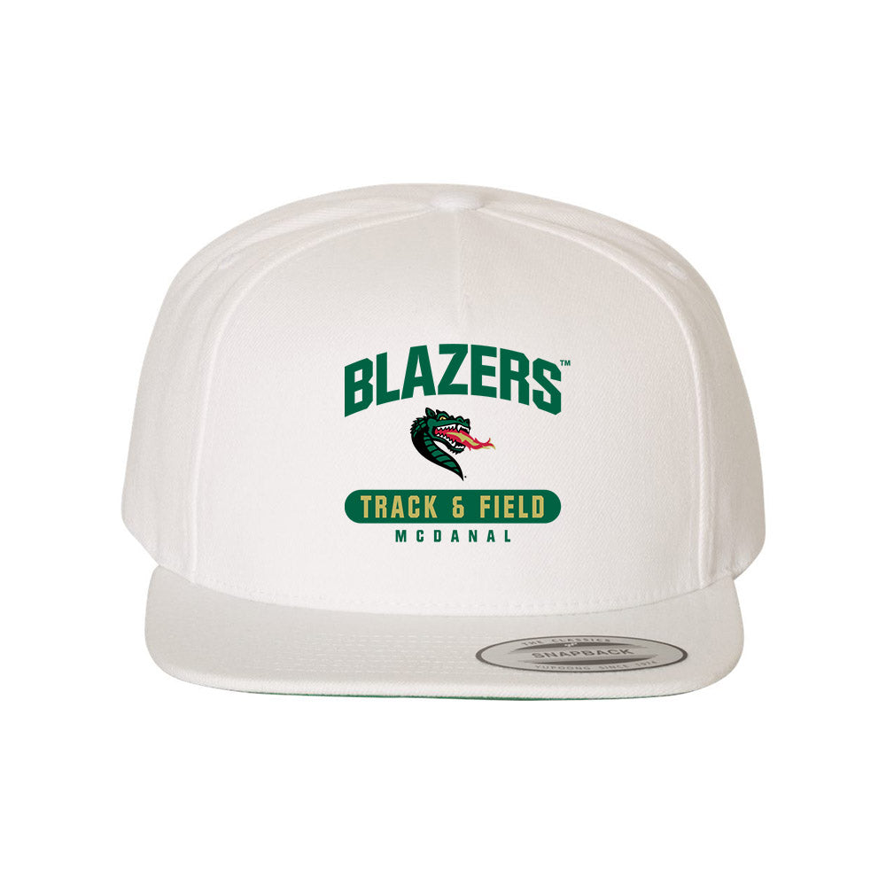 UAB - NCAA Women's Track & Field : Mya McDanal - Snapback Hat-0