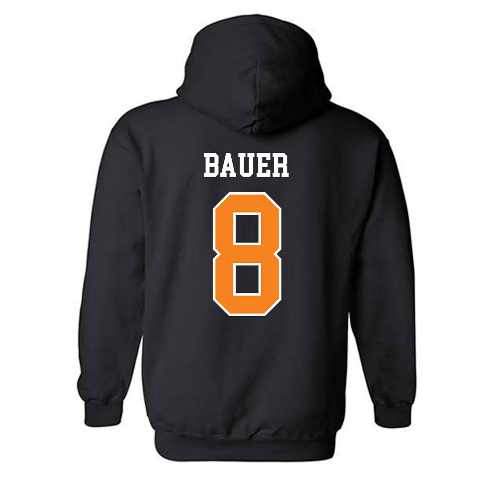 UT Martin - NCAA Football : Jase Bauer - Classic Shersey Hooded Sweatshirt-1