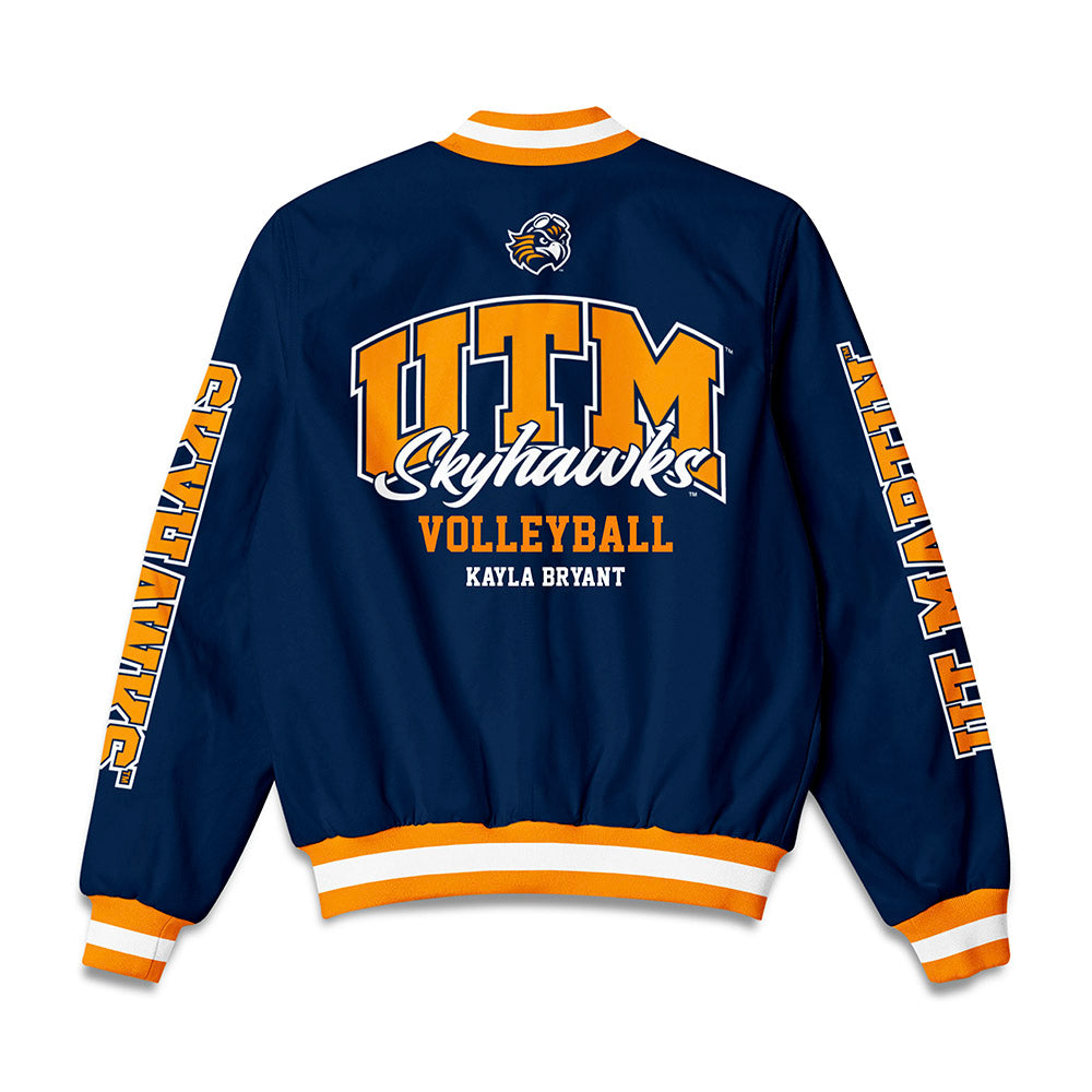 UT Martin - NCAA Women's Volleyball : Kayla Bryant - Bomber Jacket