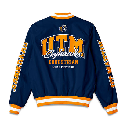 UT Martin - NCAA Equestrian : Logan Putvinski - Bomber Jacket-1