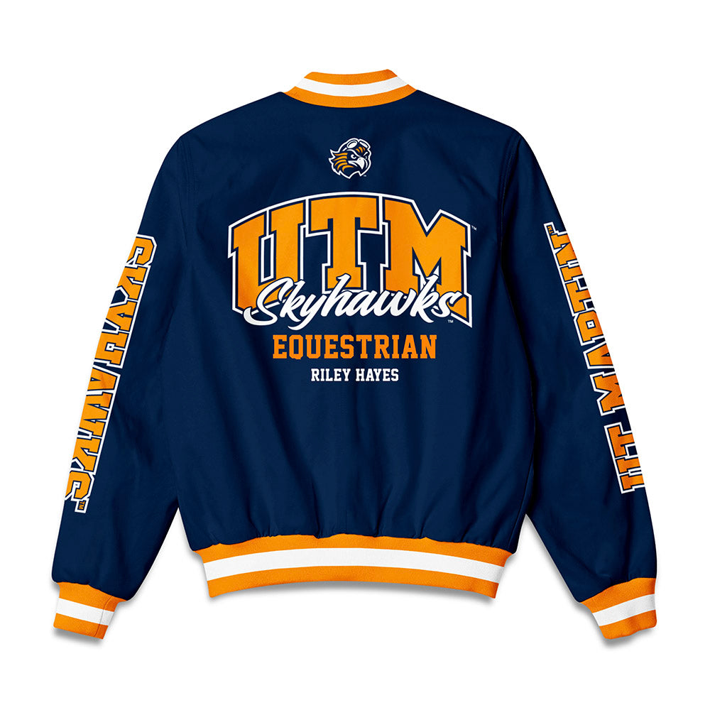 UT Martin - NCAA Equestrian : Riley Hayes - Bomber Jacket-1