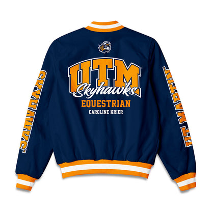 UT Martin - NCAA Equestrian : Caroline Krier - Bomber Jacket-1