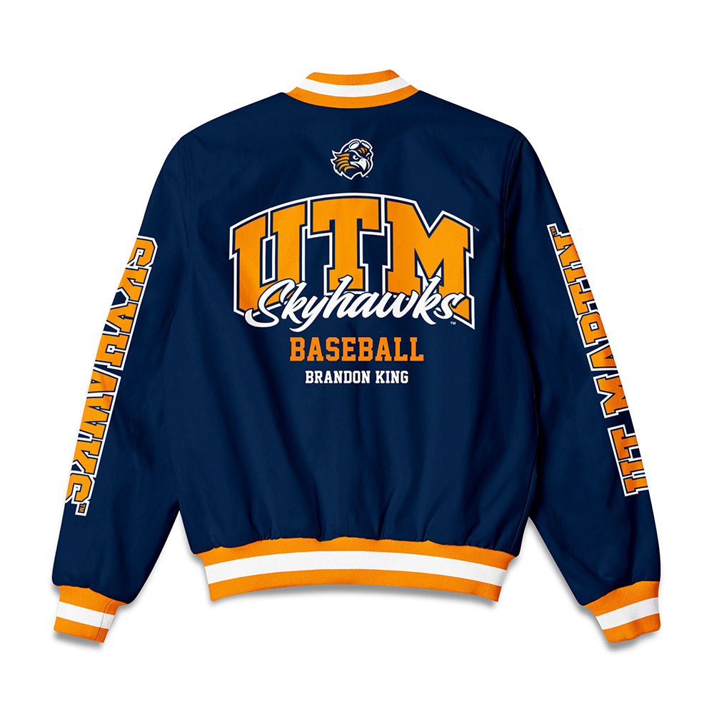 UT Martin - NCAA Baseball : Brandon King - Bomber Jacket-1