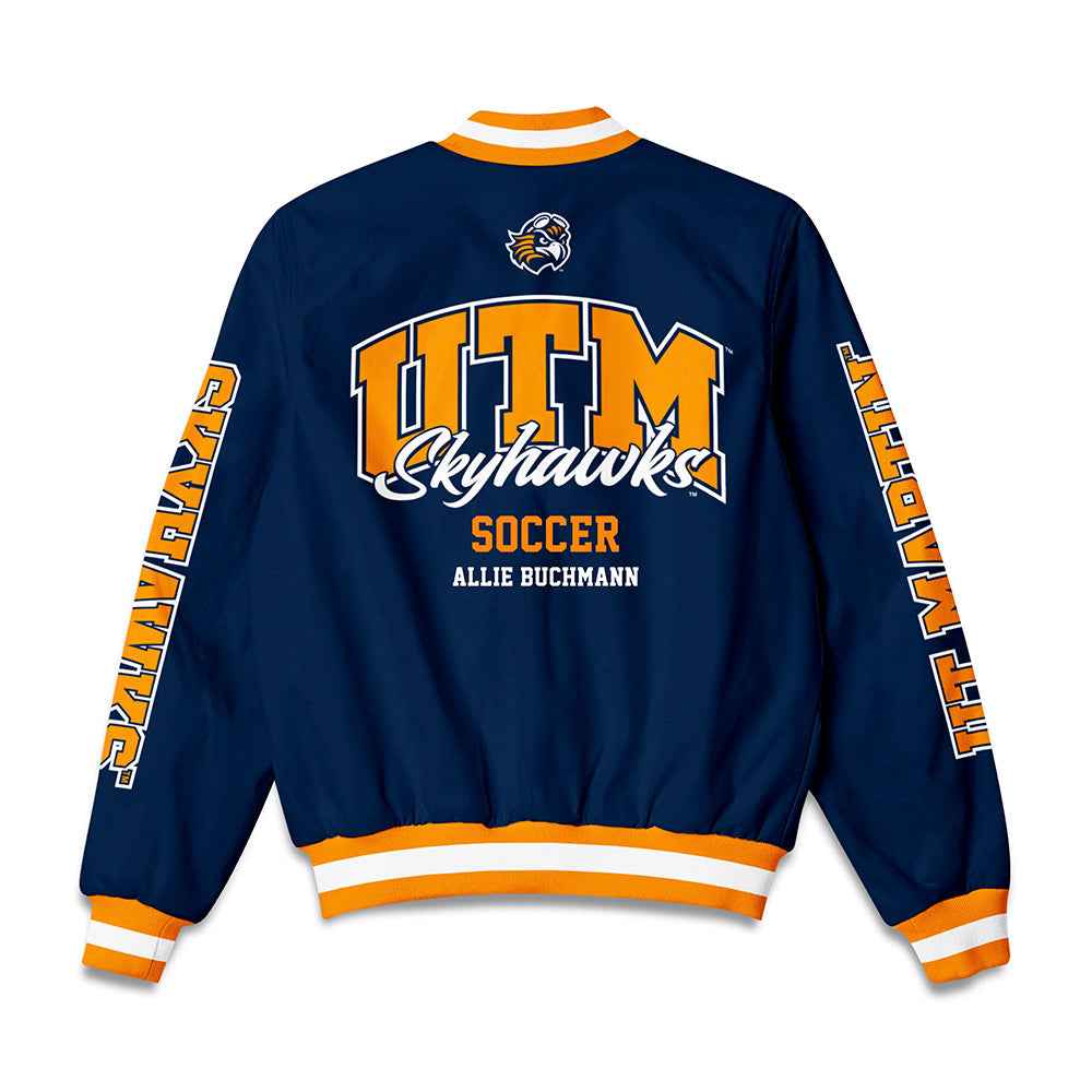 UT Martin - NCAA Women's Soccer : Allie Buchmann - Bomber Jacket-1