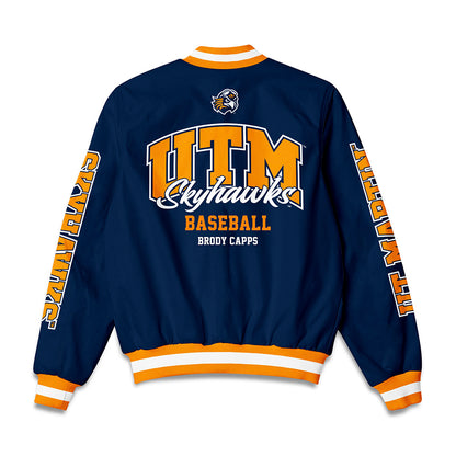 UT Martin - NCAA Baseball : Brody Capps - Bomber Jacket-1