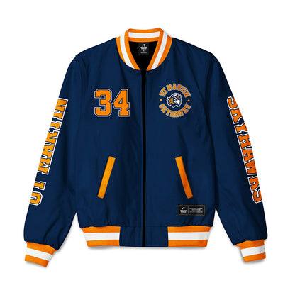 UT Martin - NCAA Baseball : Jeb Bartle - Bomber Jacket-0