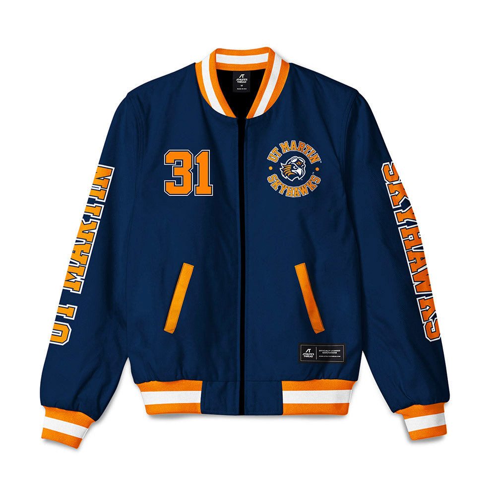 UT Martin - NCAA Baseball : Eli Martin - Bomber Jacket