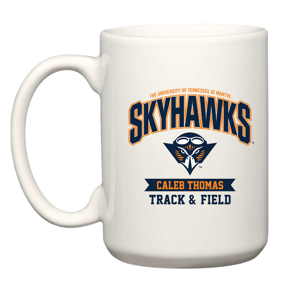 UT Martin - NCAA Men's Track & Field : Caleb Thomas - Coffee Mug