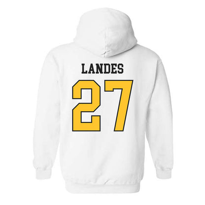 PLU - NCAA Softball : Megan Landes - Classic Shersey Hooded Sweatshirt-1