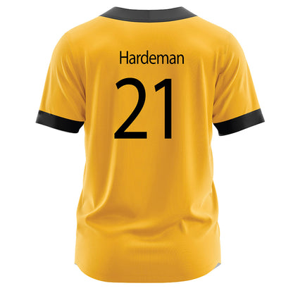 Kennesaw - NCAA Softball : Ty'Liyah Hardeman - Gold Jersey-1