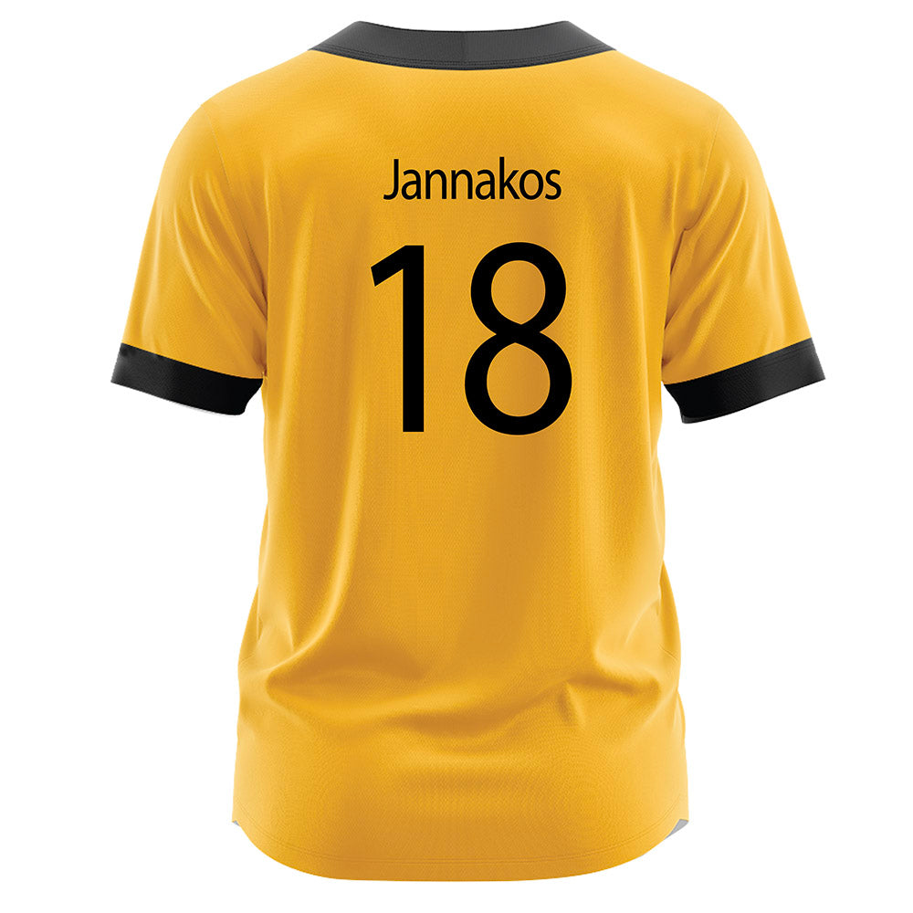 Kennesaw - NCAA Softball : Leah Jannakos - Gold Jersey-1