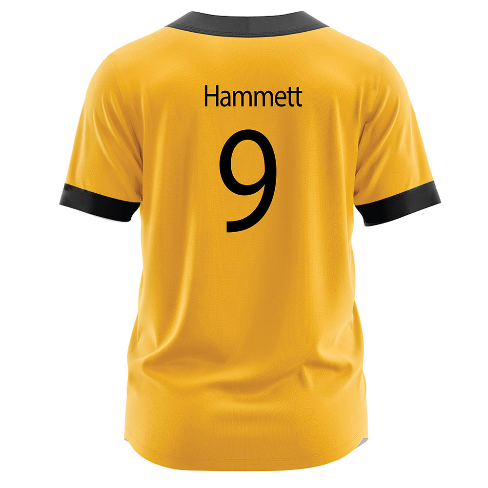 Kennesaw - NCAA Softball : Abby Hammett - Gold Jersey-1