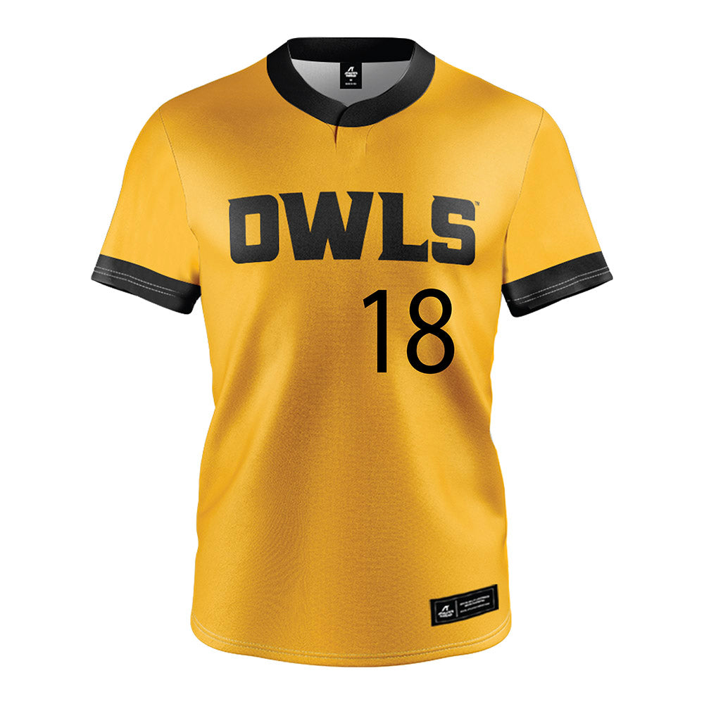 Kennesaw - NCAA Softball : Leah Jannakos - Gold Jersey-0