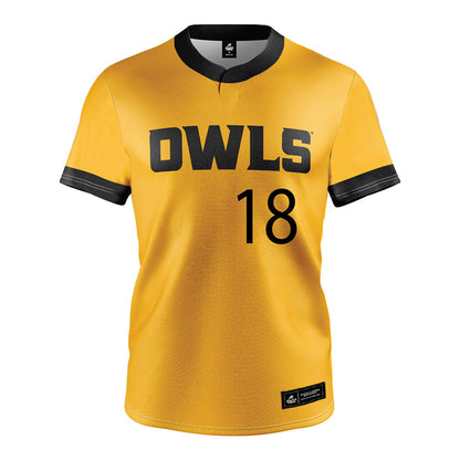 Kennesaw - NCAA Softball : Leah Jannakos - Gold Jersey-0