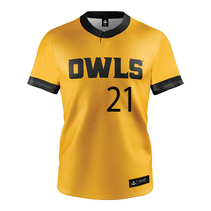 Kennesaw - NCAA Softball : Ty'Liyah Hardeman - Gold Jersey-0