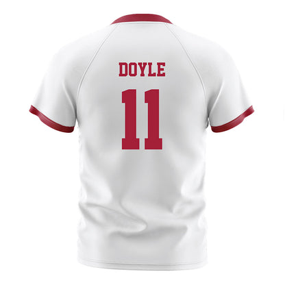 Arkansas - NCAA Women's Soccer : Kate Doyle - White Soccer Jersey