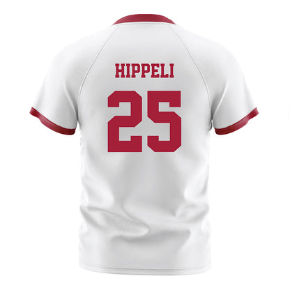 Arkansas - NCAA Women's Soccer : Morgan Hippeli - Soccer Jersey White