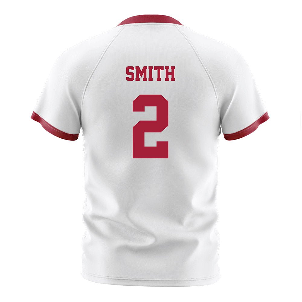 Arkansas - NCAA Women's Soccer : Keegan Smith - White Soccer Jersey