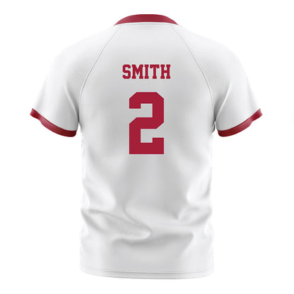 Arkansas - NCAA Women's Soccer : Keegan Smith - White Soccer Jersey