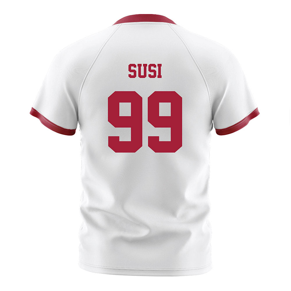 Arkansas - NCAA Women's Soccer : Zoe Susi - Soccer Jersey White