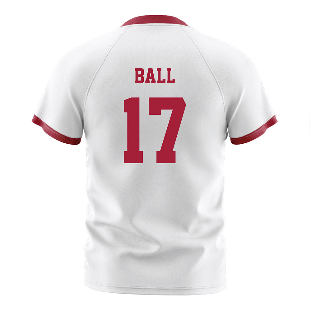 Arkansas - NCAA Women's Soccer : Kennedy Ball - White Soccer Jersey