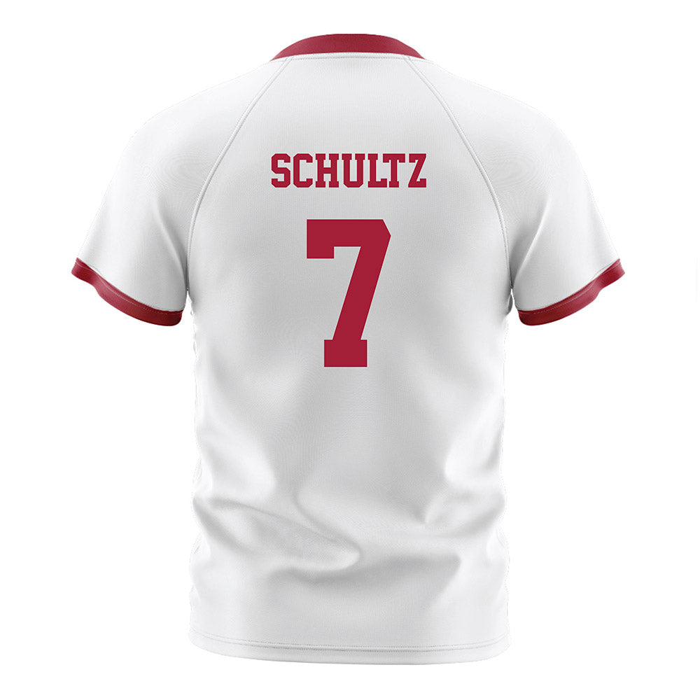 Arkansas - NCAA Women's Soccer : Macy Schultz - Soccer Jersey White
