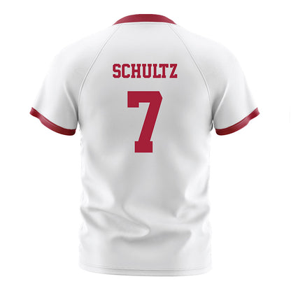 Arkansas - NCAA Women's Soccer : Macy Schultz - Soccer Jersey White